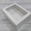 กล่องขนม กล่องเค้กโบราณ กล่องชิฟฟ่อน ขนาด 19x25x6 ซม.กล่องทาร์ตไข่ สีขาว ราคาแพ็คละ 275 บาท (20 ใบต่อแพ็ค)