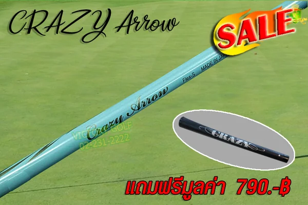 CRAZY  Decoration シャフト Flex SX Shaft CRAZY Arrow ( flex SX, X )