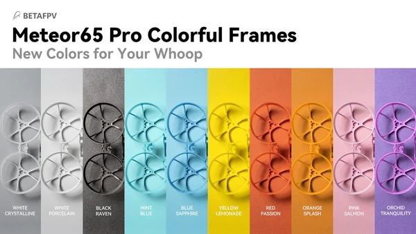 [M65Pro] Betafpv Meteor65 Pro HD Meteor 65 Frame Kit อุปกรณ์โดรน Drone image 1