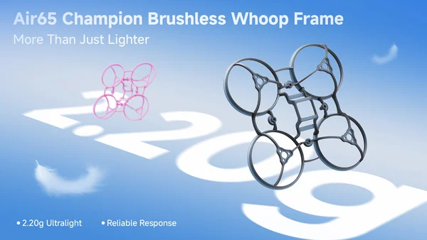 BETAFPV Air65 Champion Brushless Whoop Frame โครงโดรน FPV TinyWhoop 65mm Lightweight Frame อุปกรณ์โดรน Drone image 10 BETAFPV Air65 Champion Brushless Whoop Frame โครงโดรน FPV TinyWhoop 65mm Lightweight Frame อุปกรณ์โดรน Drone image 10
