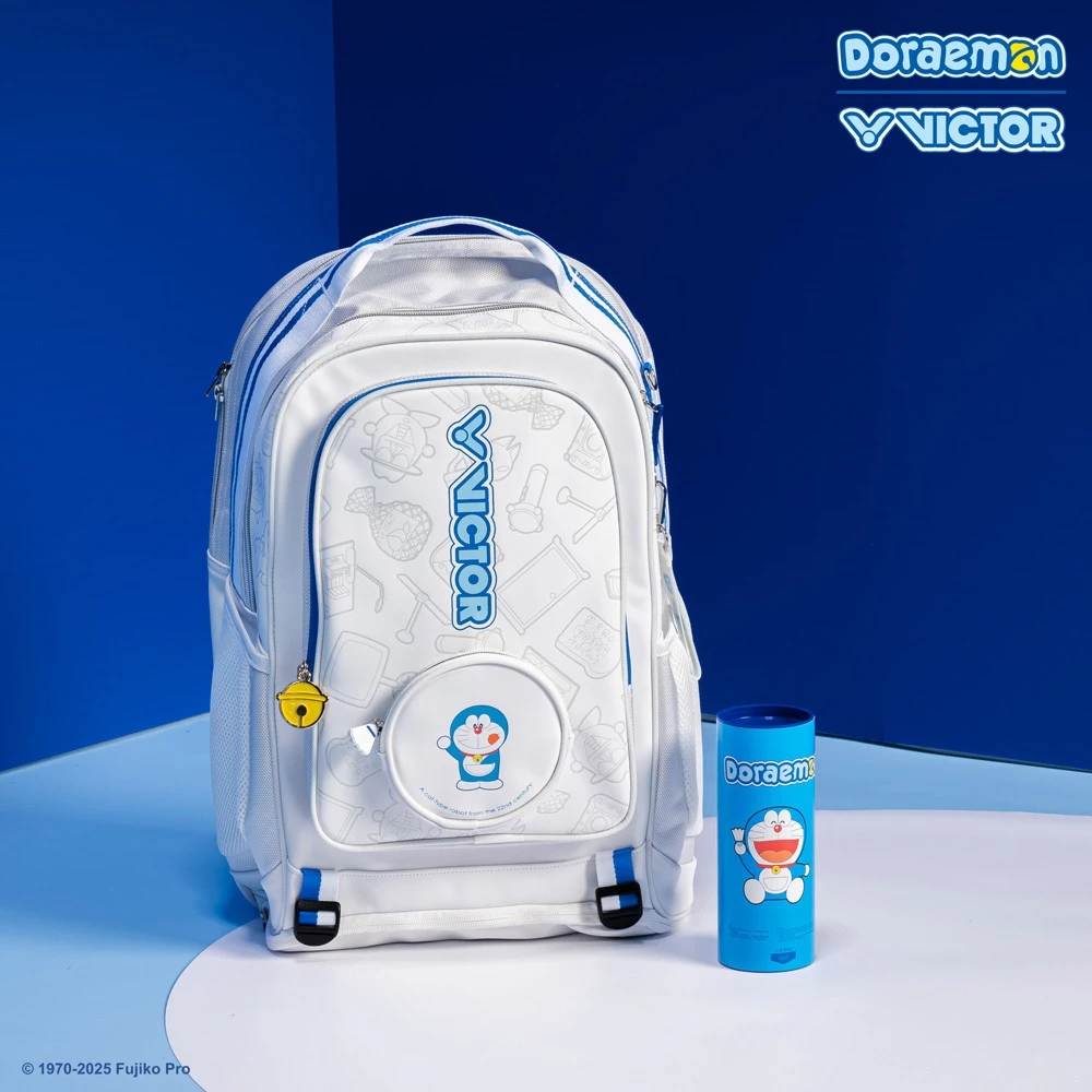 VICTOR x DORAEMON กระเป๋ากีฬาแบดมินตัน รุ่น BR5035DRM กระเป๋าสะพายหลัง