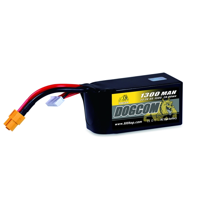 DOGCOM 6S MCK SBANG UCELL V2 22.2V 160C 650 850 1150 1260 1300 1380mAh 1500 6S LiPo แบตเตอรี่ FPV Racing Drone battery