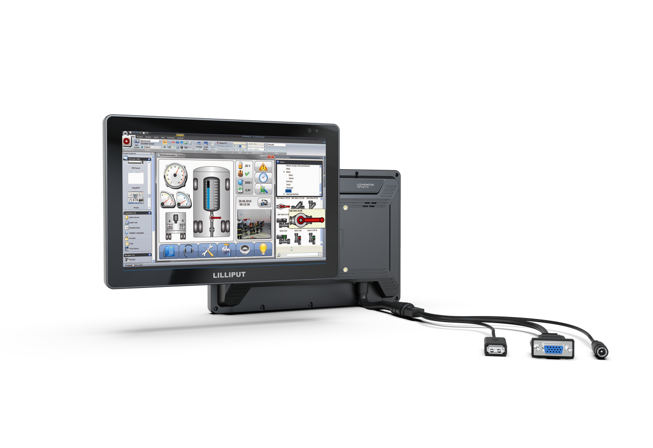 Lilliput FA1019H/C (With HDMI, non-touch) 10.1" 1500 Nits High Brightness Industrial grade Monitor